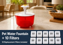 Red Cat Water Fountain